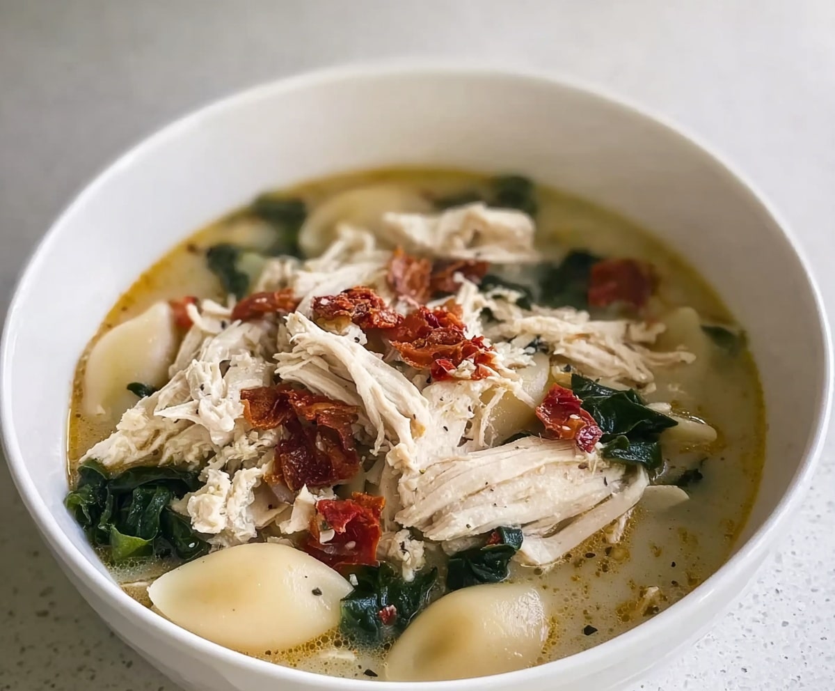Easy Marry Me Chicken Soup with Boursin