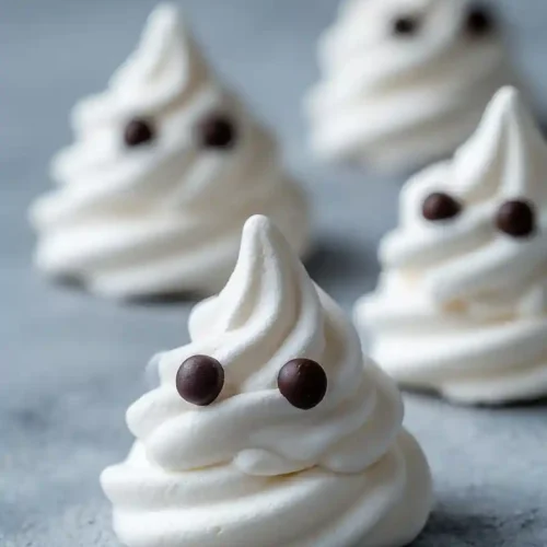 Ghost Meringues