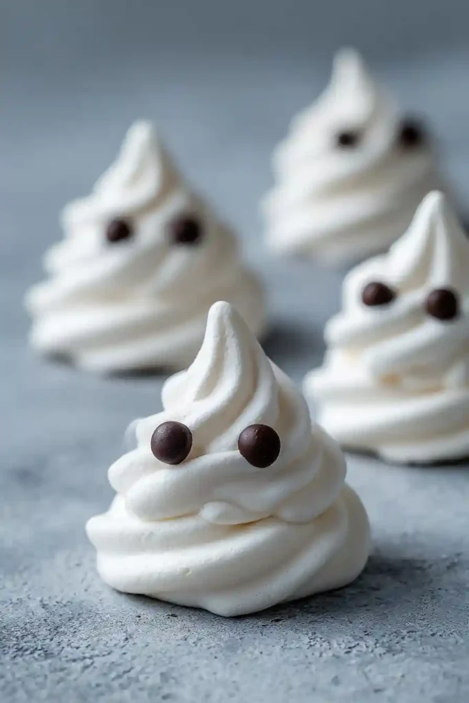 Ghost Meringues