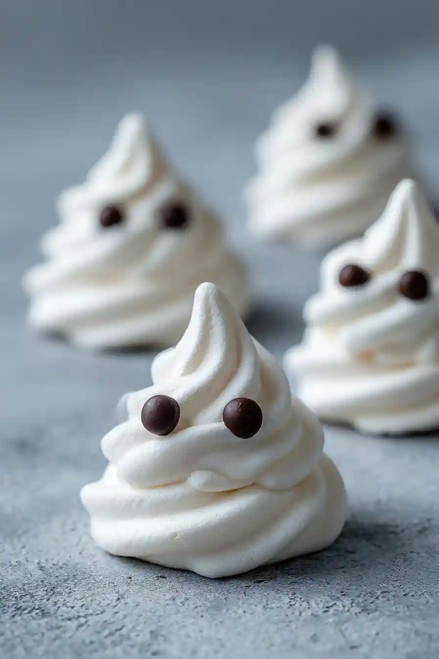 Ghost Meringues