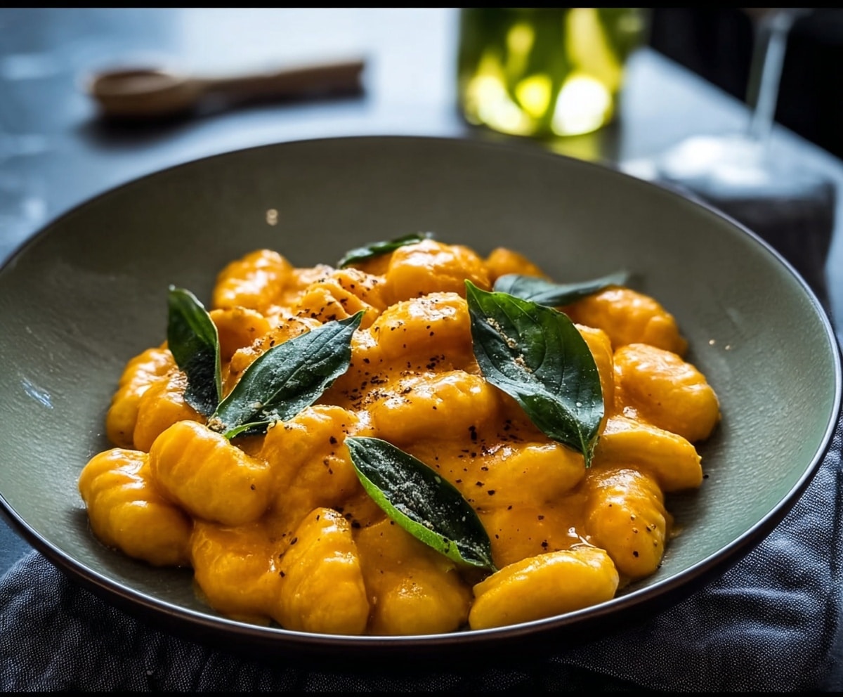 Creamy Pumpkin Gnocchi Delight
