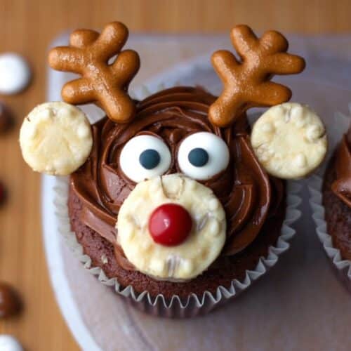 reindeer cupcakes
