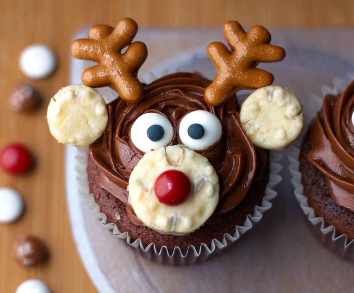 reindeer cupcakes