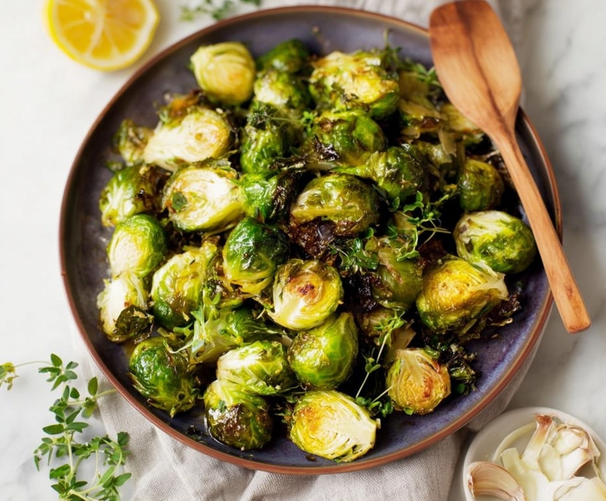roasted Brussels sprouts