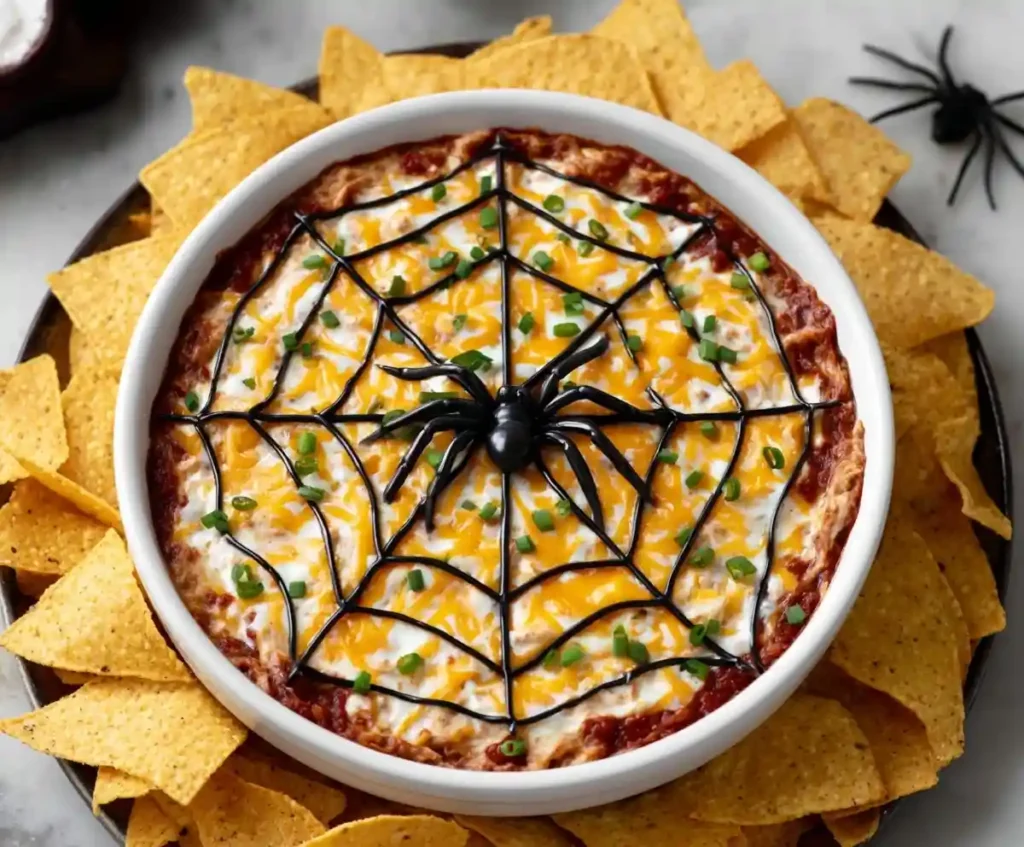 Spiderweb Dip Recipe
