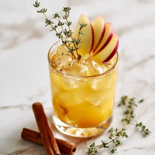 apple cider cocktail