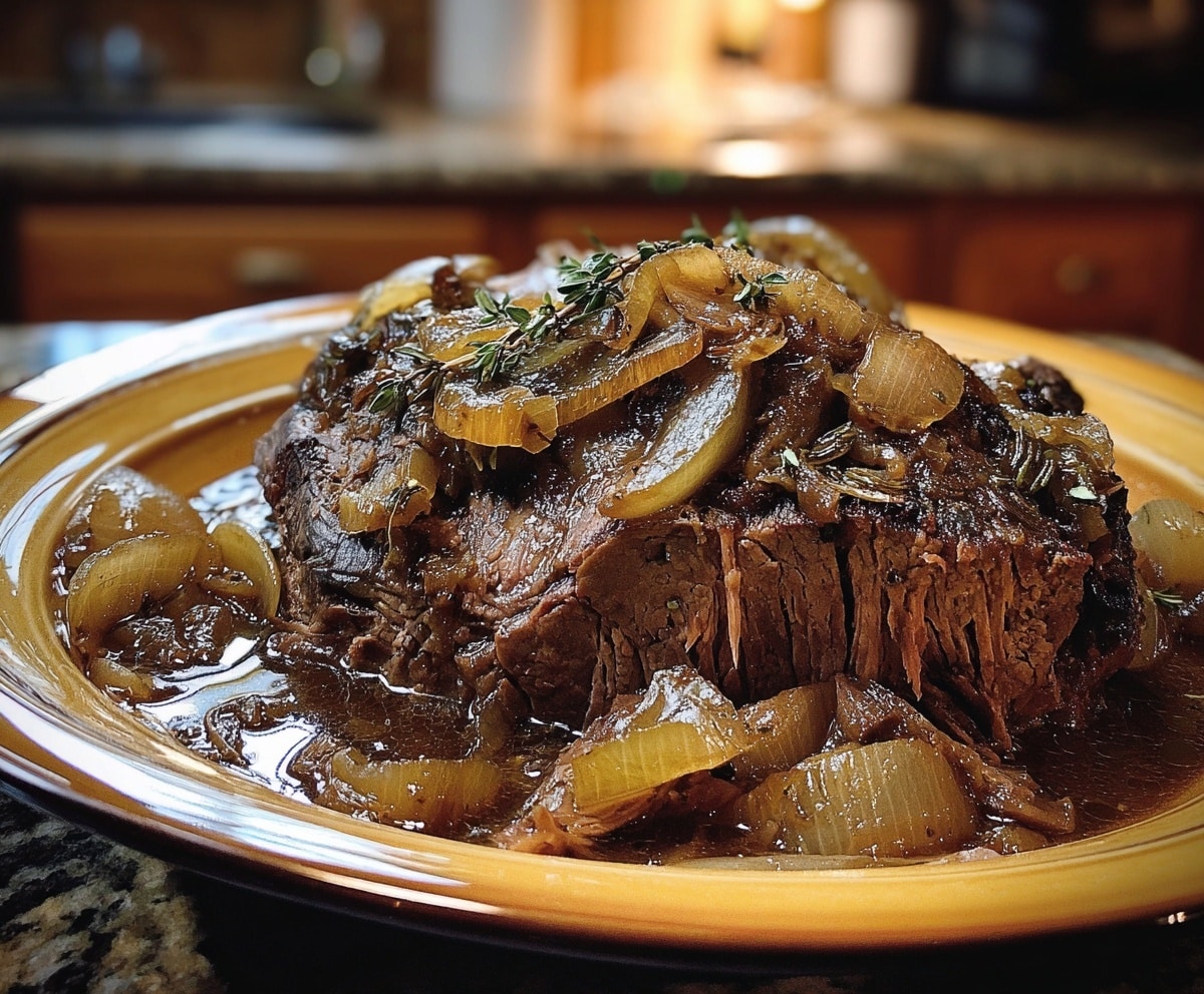 Irresistible French Onion Pot Roast