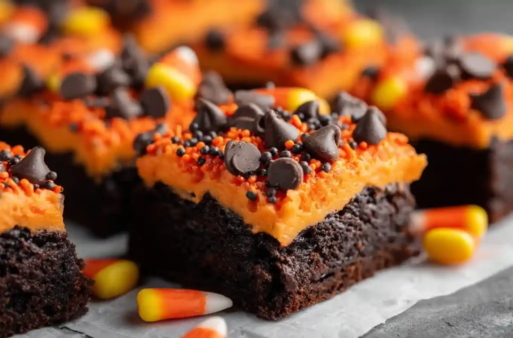 halloween brownies