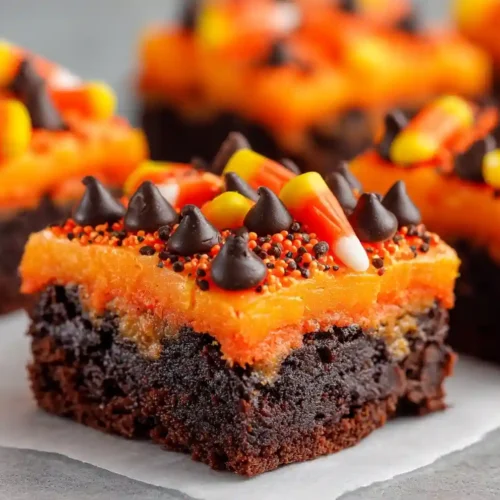 halloween brownies