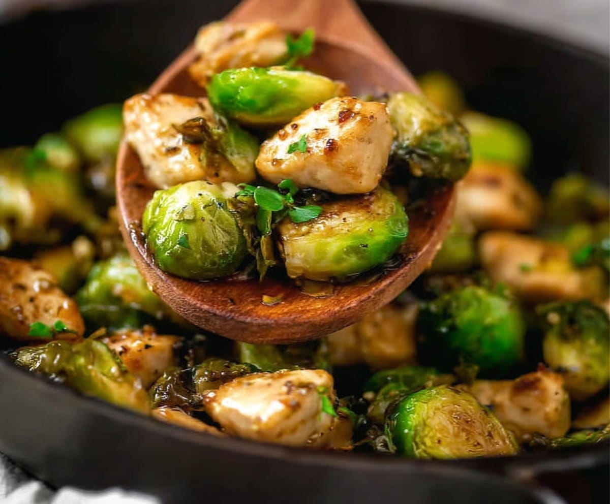 Best Brussels Sprouts and Chicken