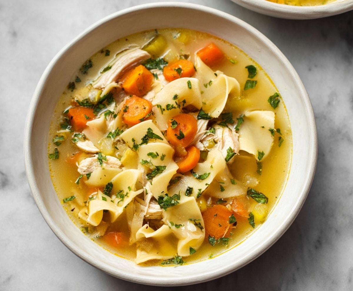 Chicken noodle soup