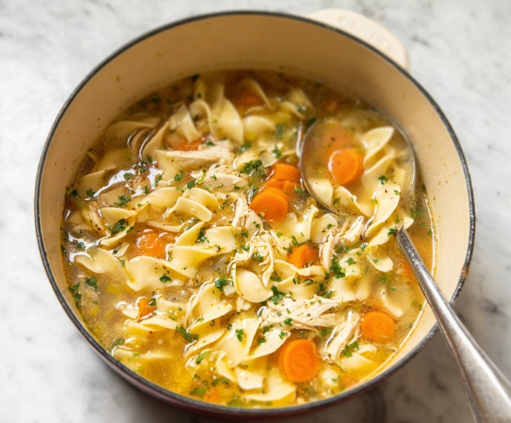 Chicken noodle soup