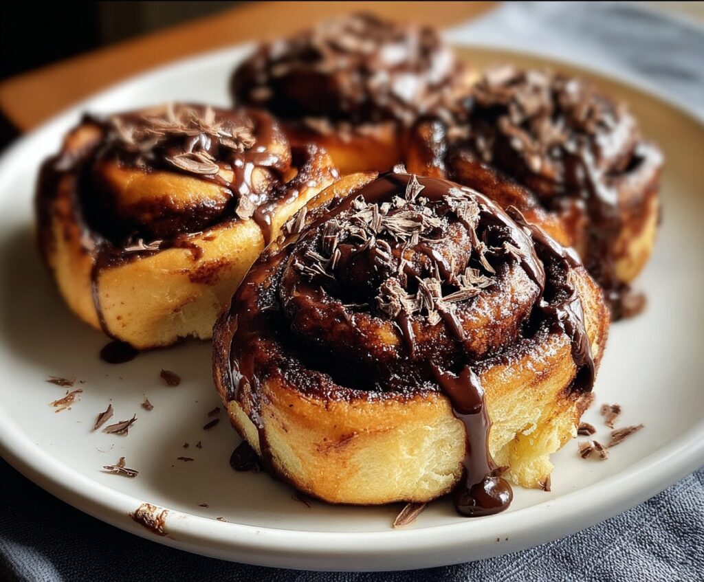 Chocolate Cinnamon Rolls
