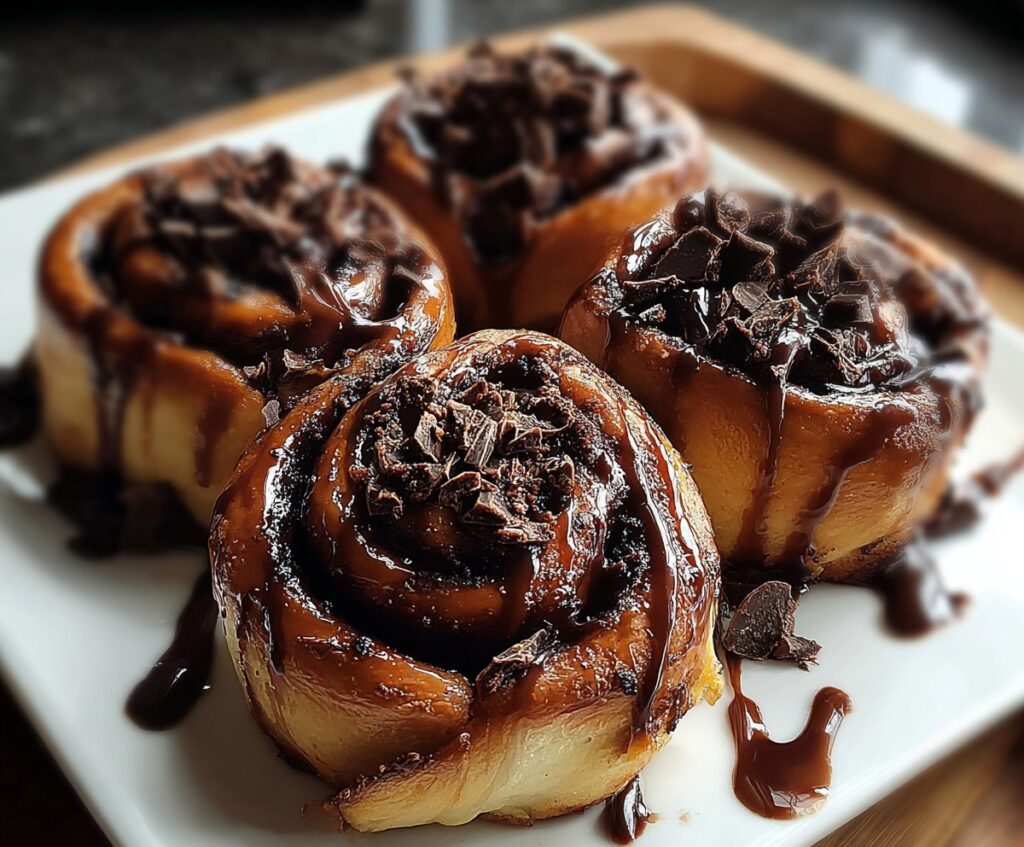 Chocolate Cinnamon Rolls
