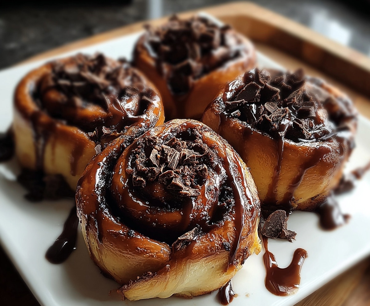 Chocolate Cinnamon Rolls