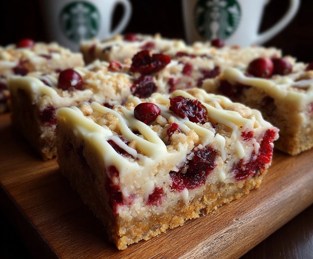 Cranberry Bliss Bars Starbucks