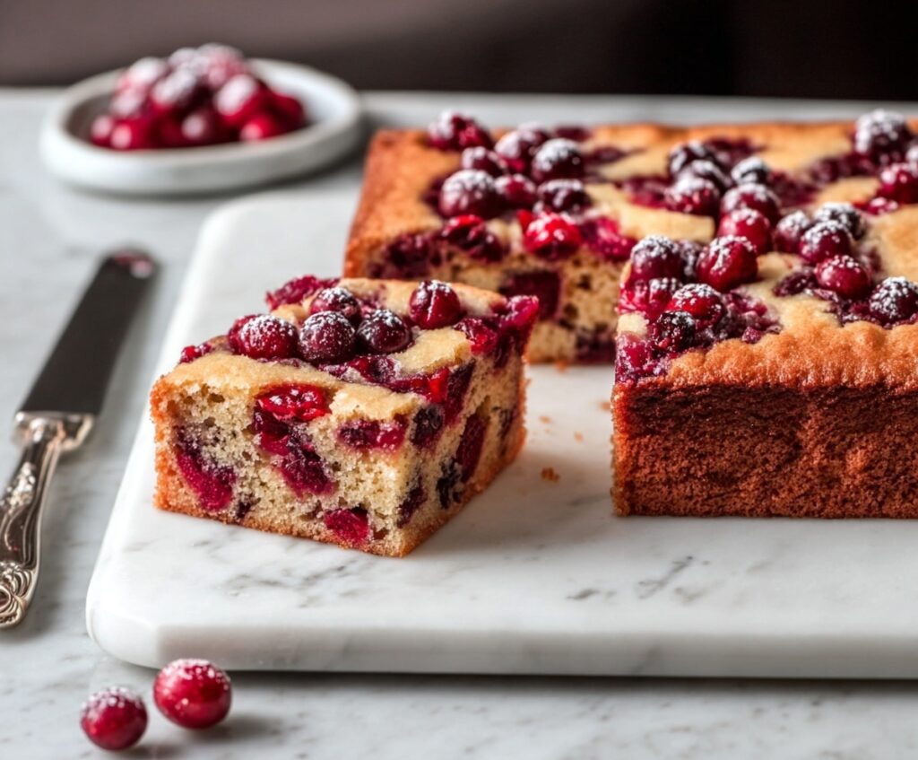 Cranberry Christmas Cake
