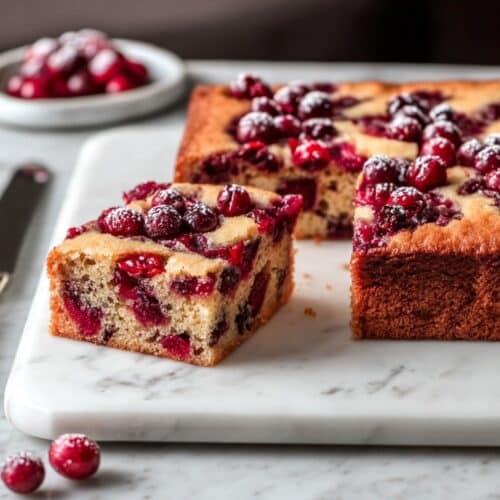 Cranberry Christmas Cake