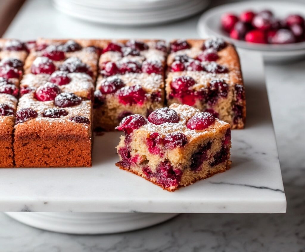 Cranberry Christmas Cake