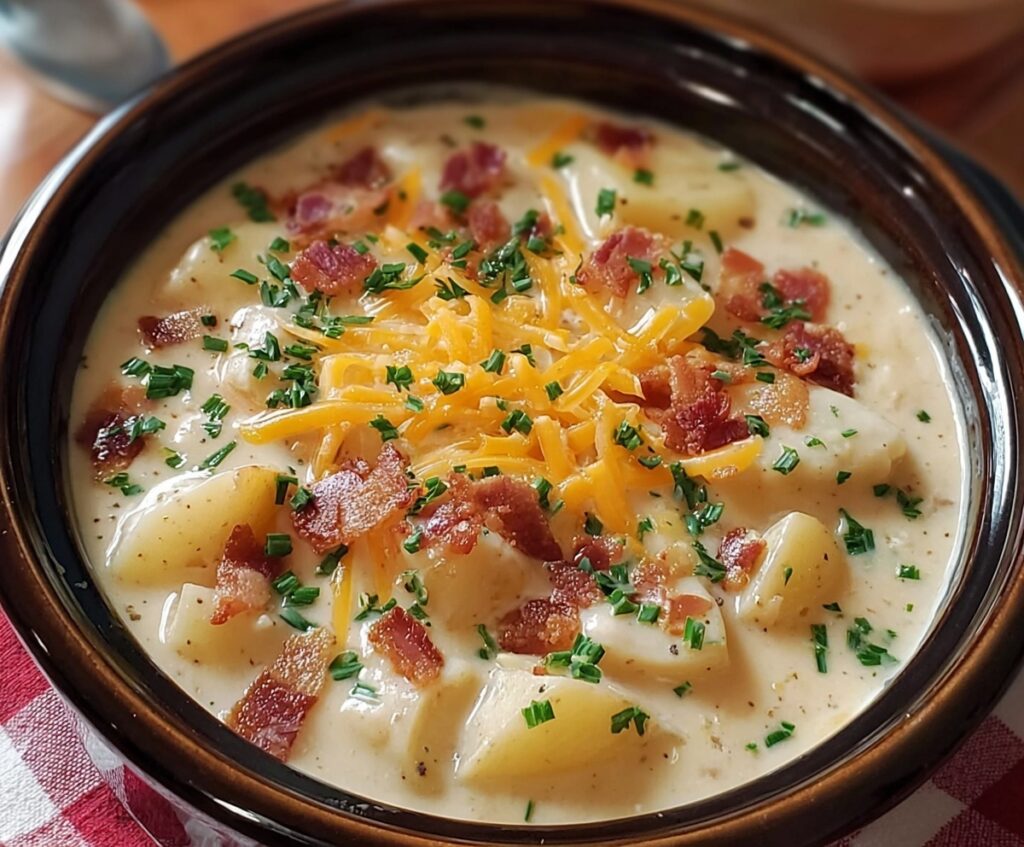 Crock Pot Crack Potato Soup
