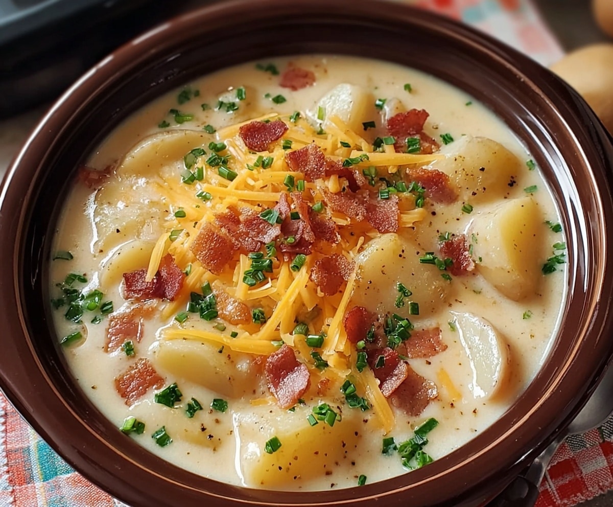 Crock Pot Crack Potato Soup