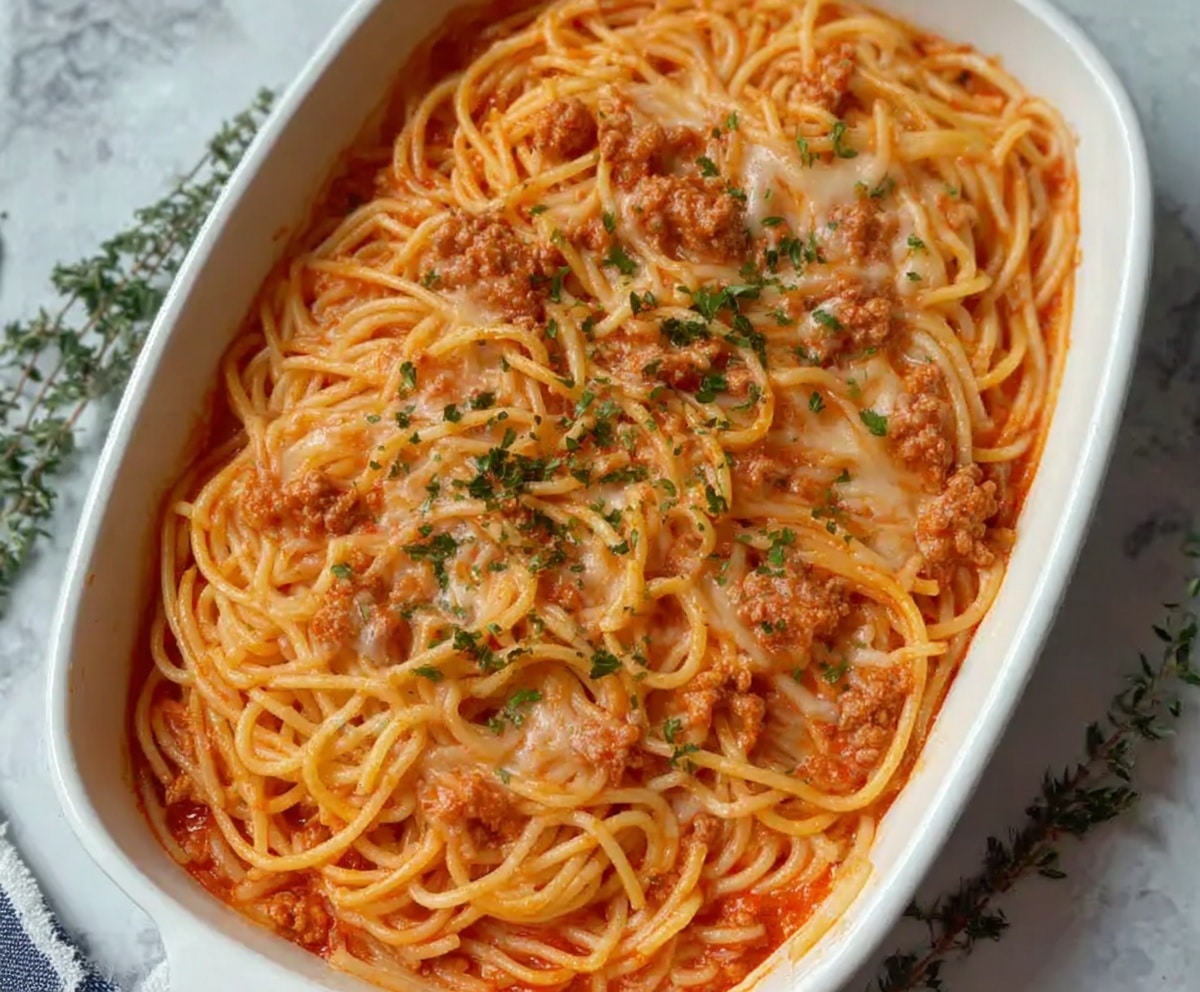 Easy Spaghetti for a Crowd