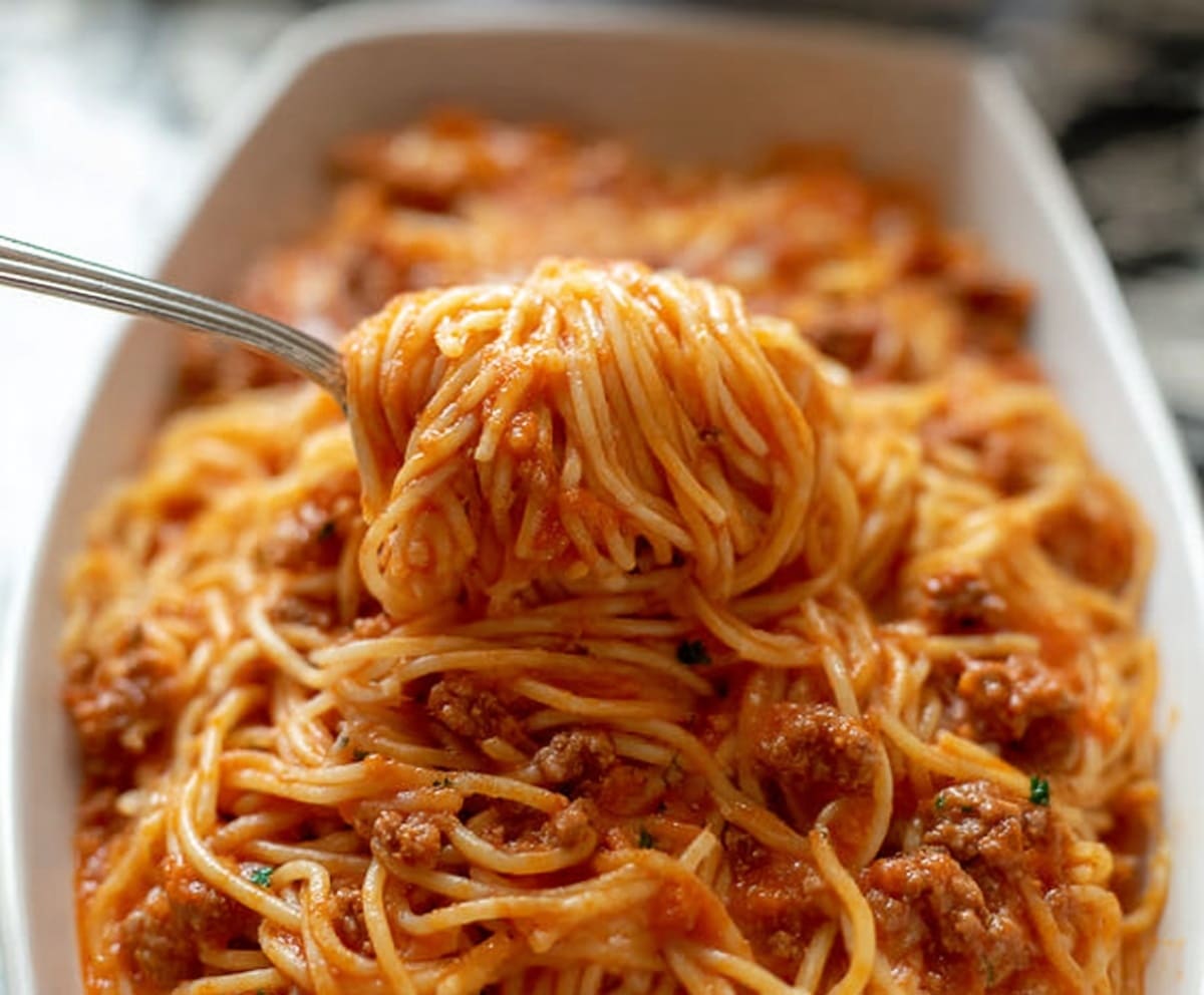Easy Spaghetti for a Crowd