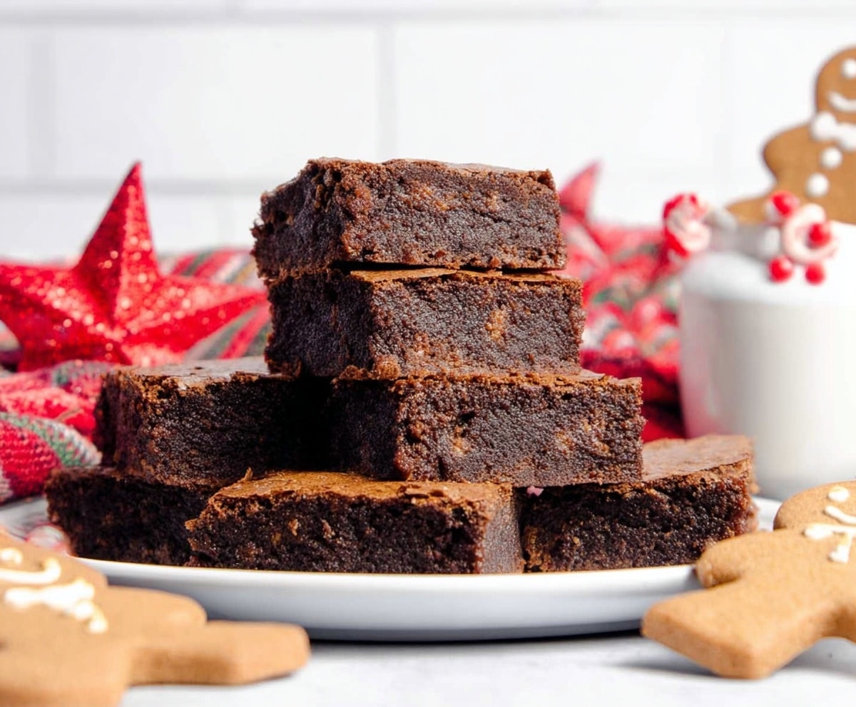 Gingerbread Brownies