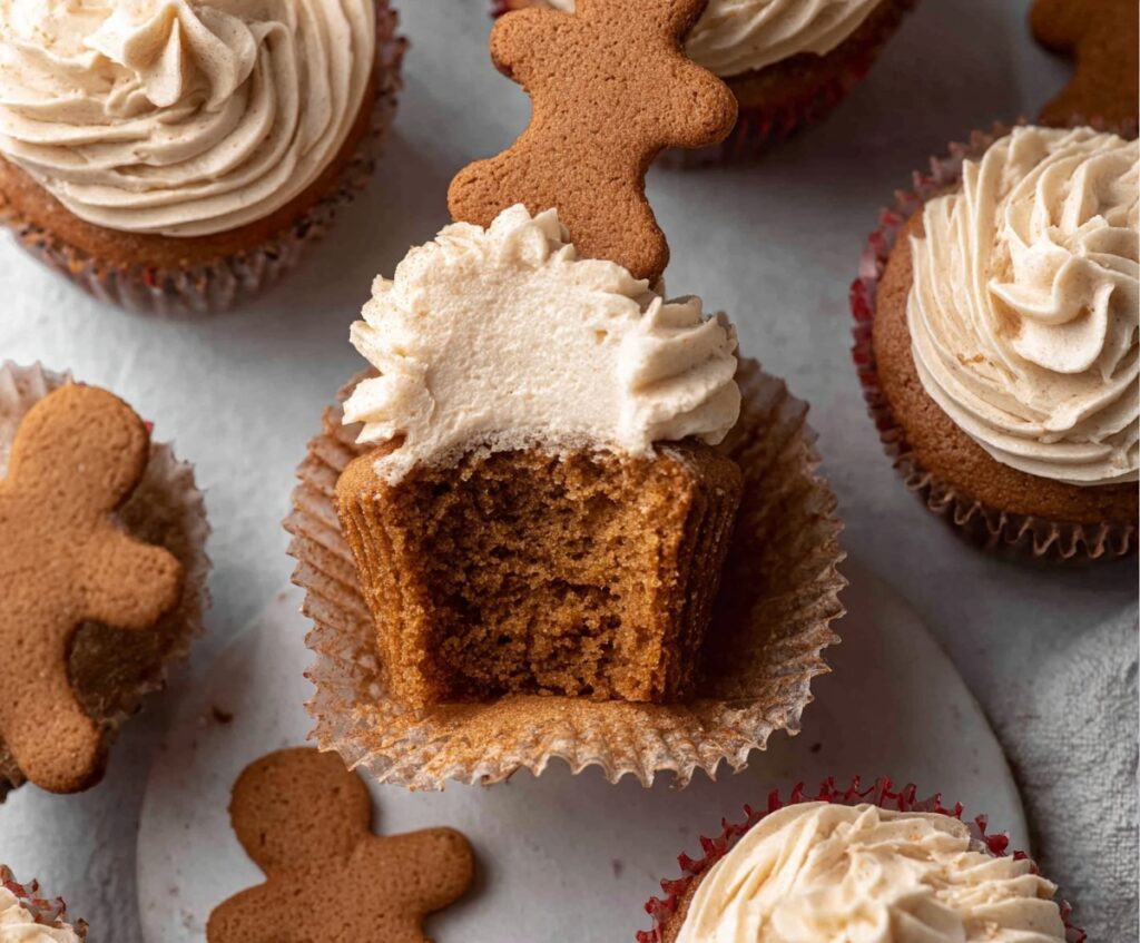 Gingerbread Cupcakes