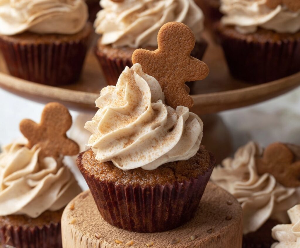 Gingerbread Cupcakes