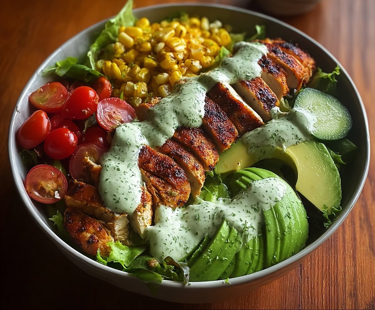 Grilled Chicken Avocado Power Bowl