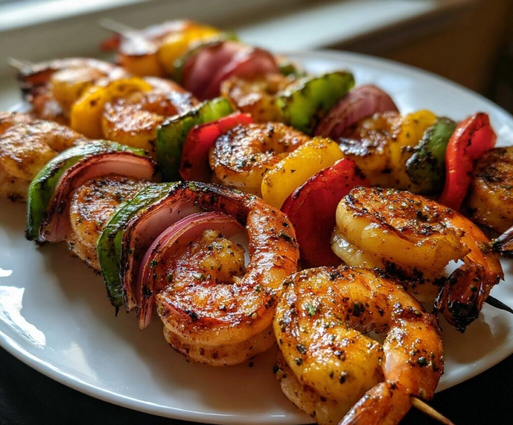  Grilled Shrimp Kabobs