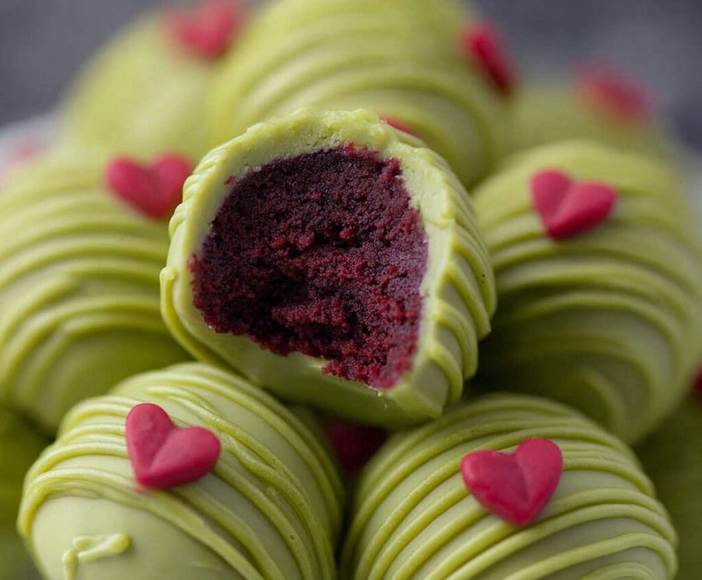 Grinch Oreo Truffles
