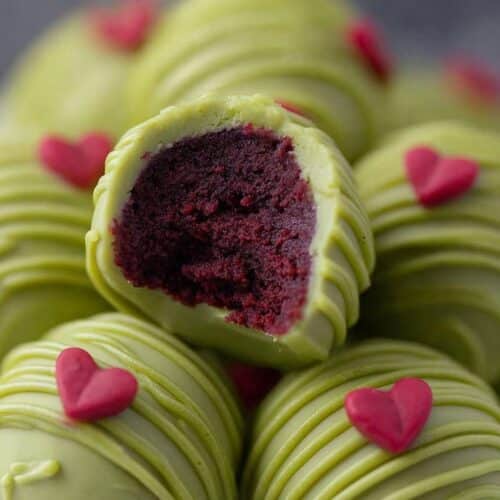 Grinch Oreo Truffles