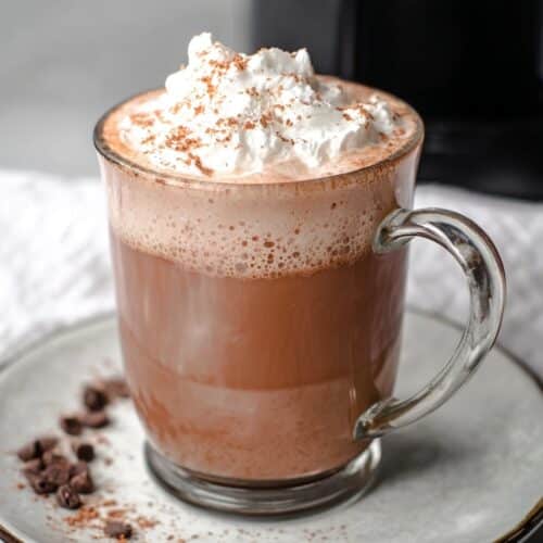 Homemade Mocha Latte