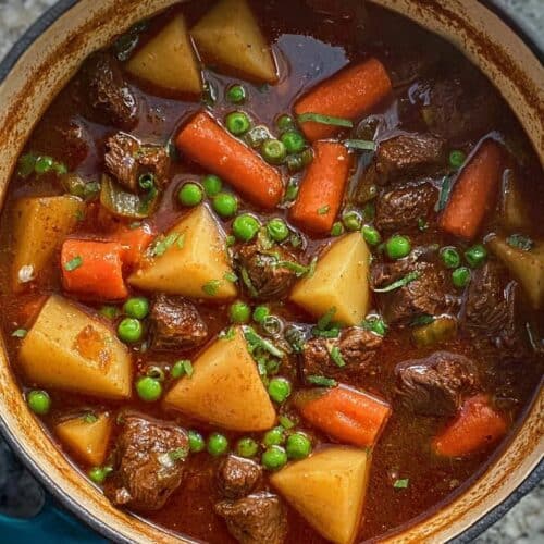 Homemade Stovetop Beef Stew