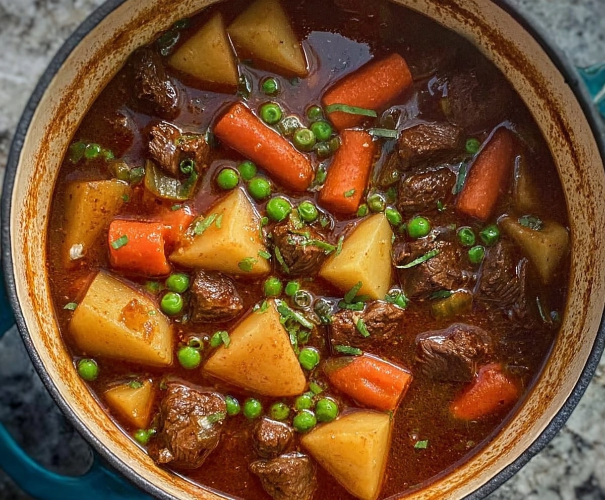 Homemade Stovetop Beef Stew
