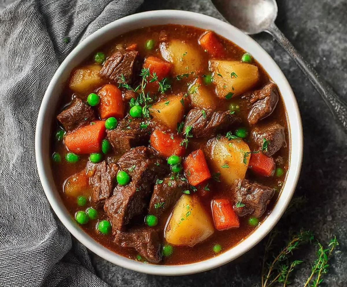 Homemade Stovetop Beef Stew