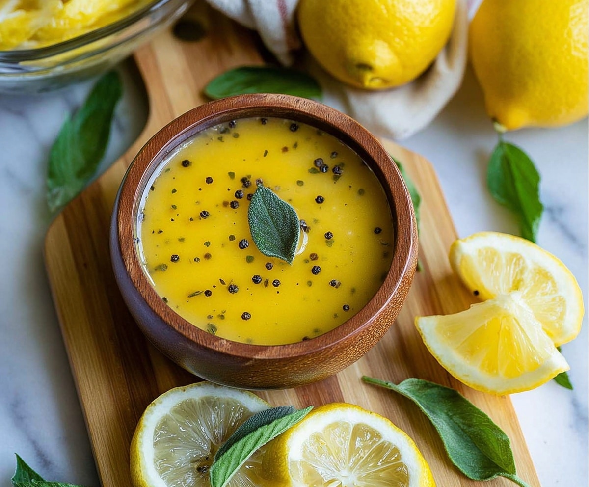 Barefoot Contessa’s Zesty Lemon Vinaigrette Dressing Recipe