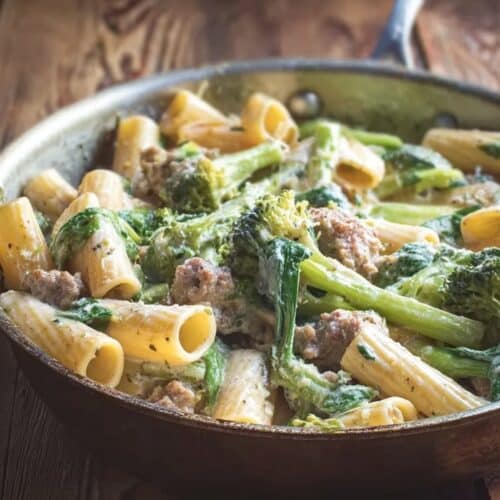 Rigatoni with Broccoli and Sausage