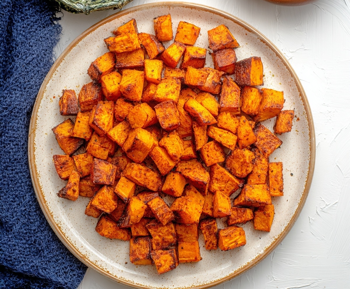 roasted sweet potatoes