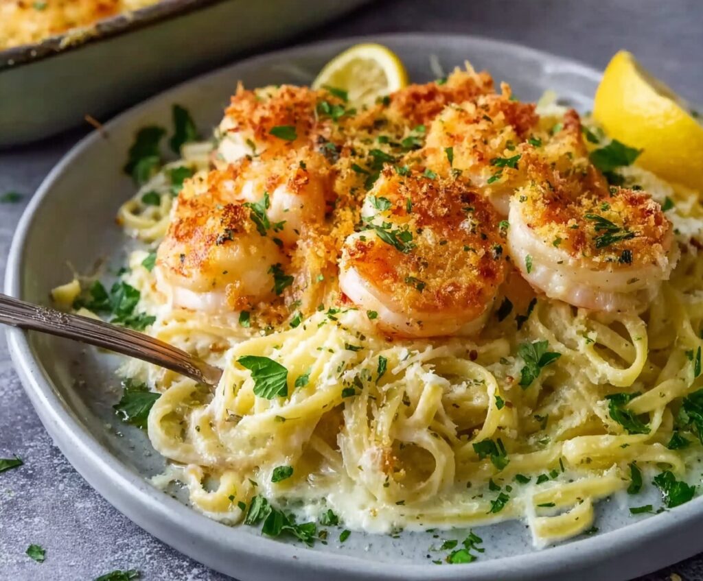 Shrimp Scampi Pasta