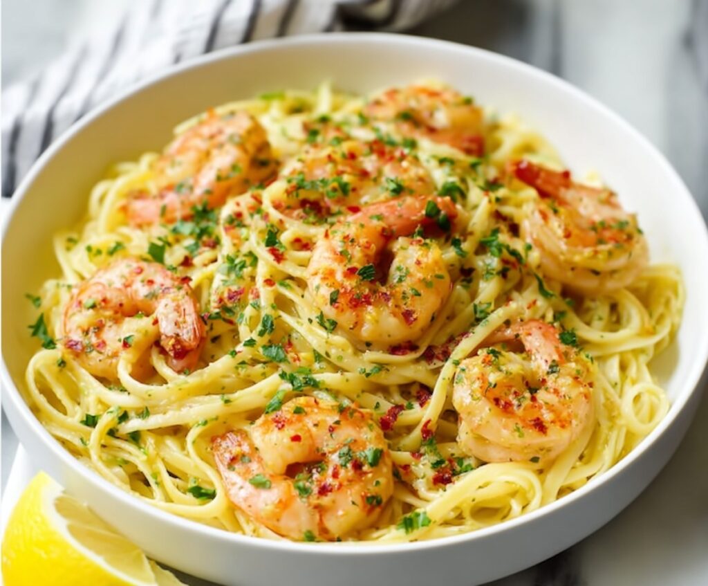 Shrimp Scampi Pasta