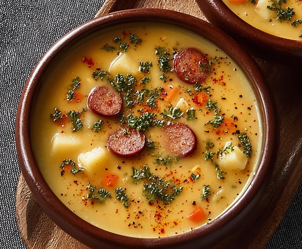 Slow Cooker Cajun Potato Soup