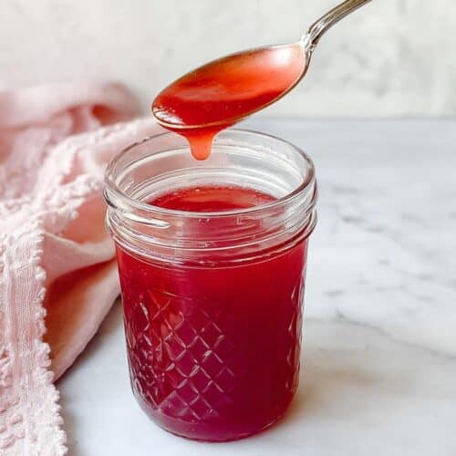 15 Minute Strawberry Syrup Recipe