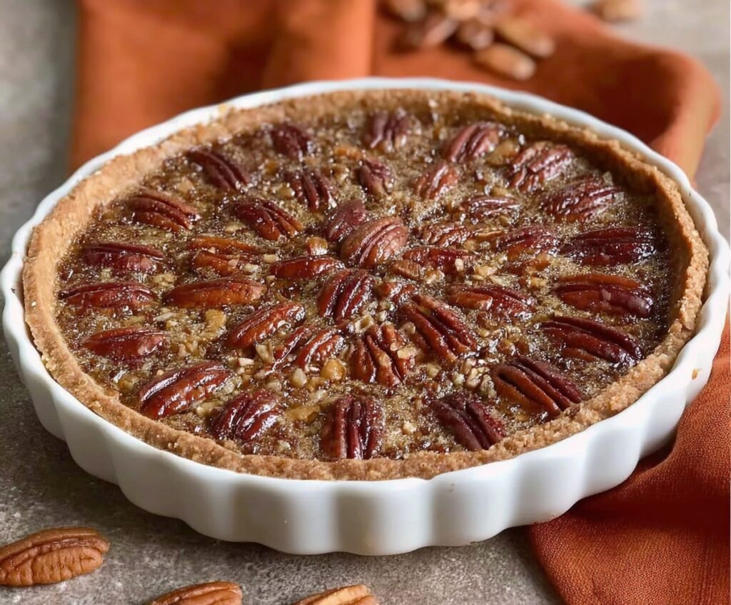 Sweet Sugar Free Keto Pecan Pie