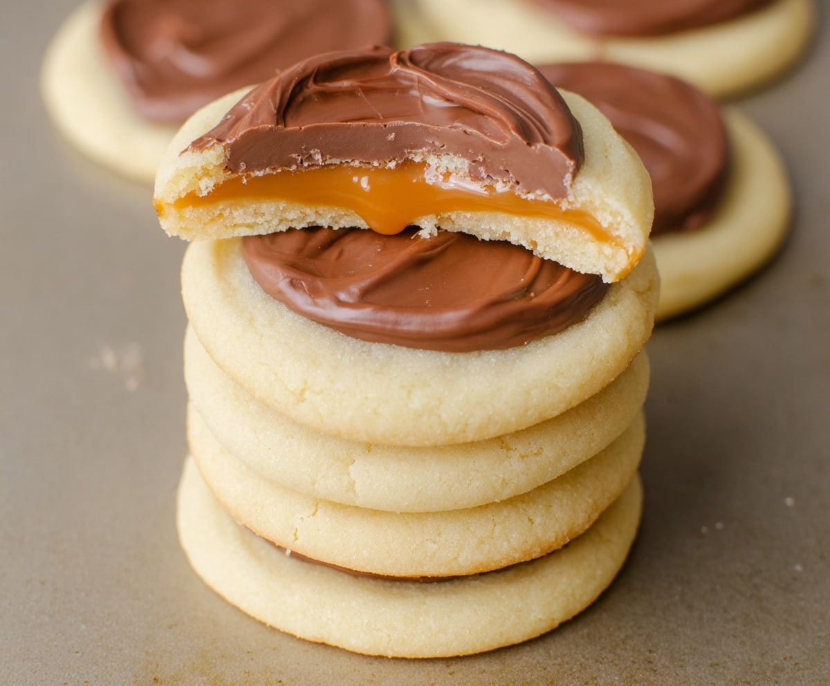 Twix Cookies