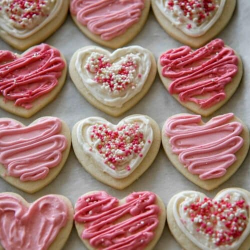 Valentine Sugar Cookies