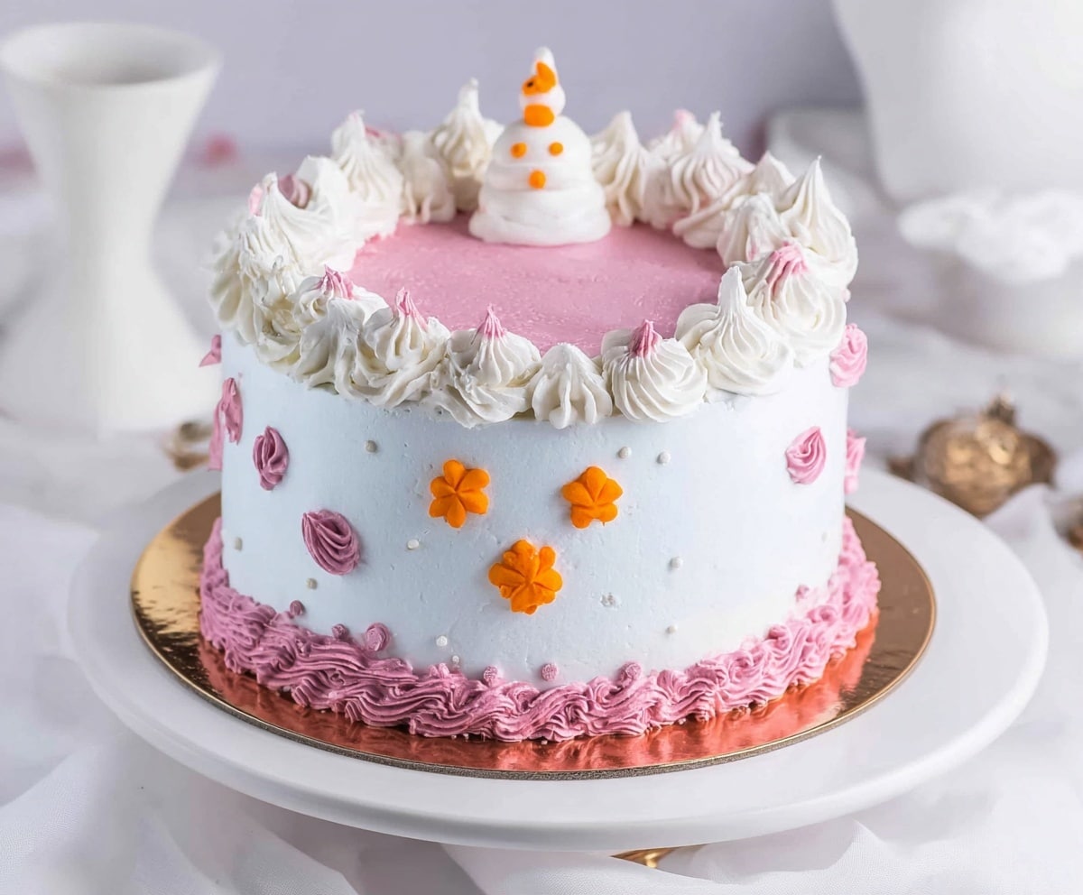 Winter ONEderland Cake