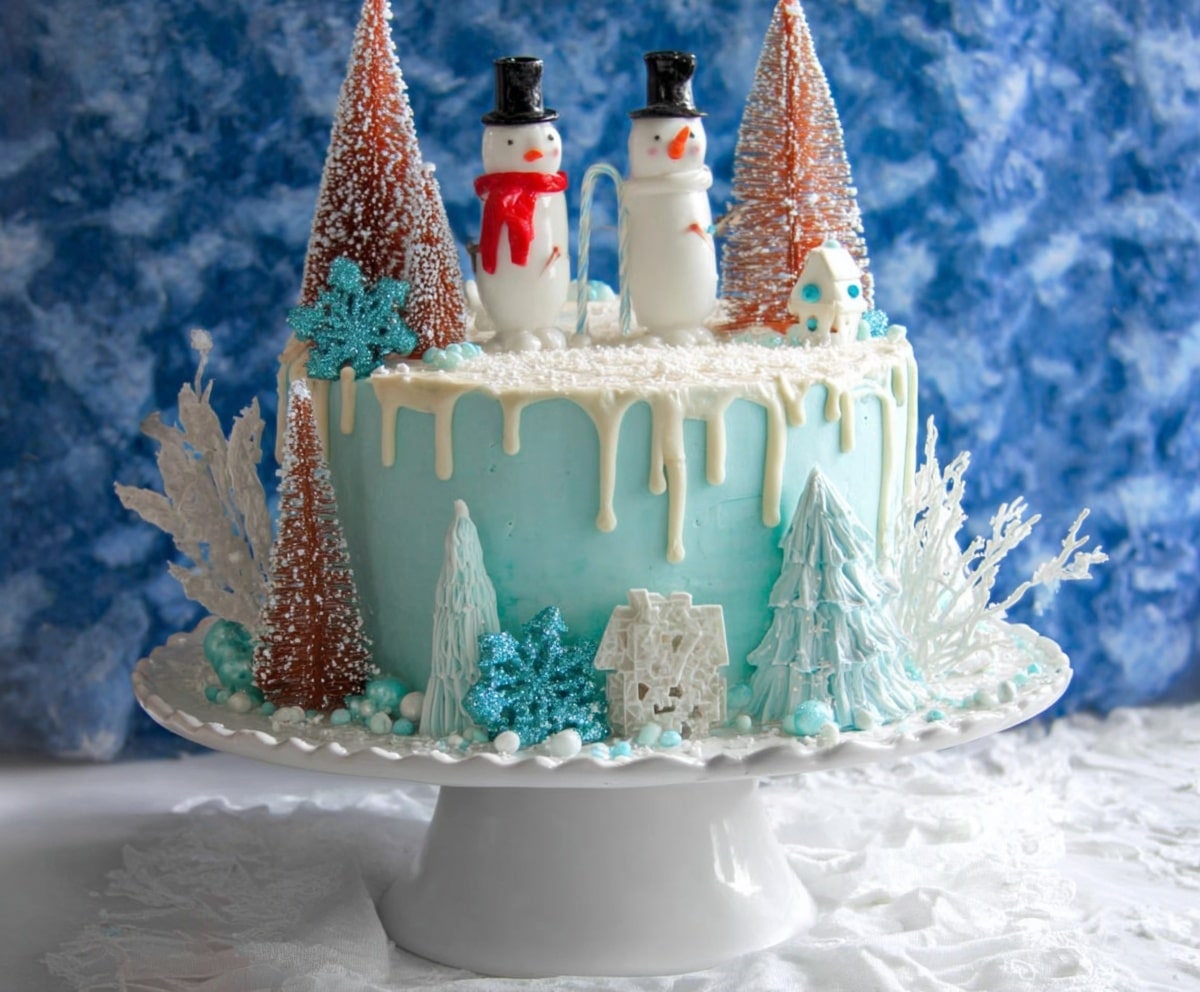 Winter Wonderland Cake